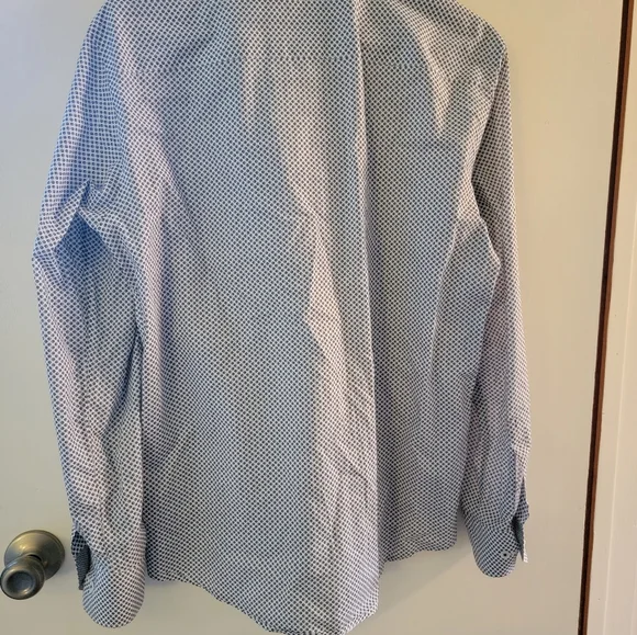 NWOT Men's Bugatchi Button Down Long Sleeve Dress Shirt - Picture 6 of 6